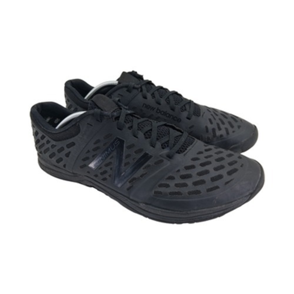 New Balance Minimus Shoes Mens 12 EE Black Vibram Minimalist Running Sneakers